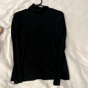 Wilfred free. Sheer, thin turtleneck.